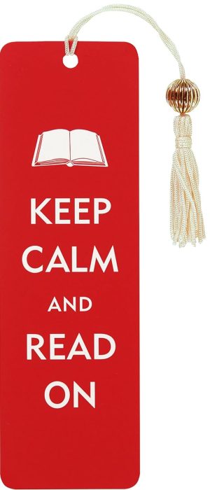 Keep Calm and Read On Bookmark