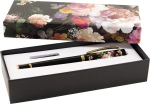 Midnight Floral Designer Pen