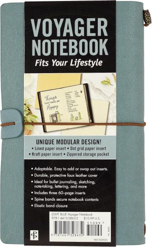 Voyager Light Blue Journal